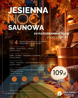Jesienna Noc Saunowa